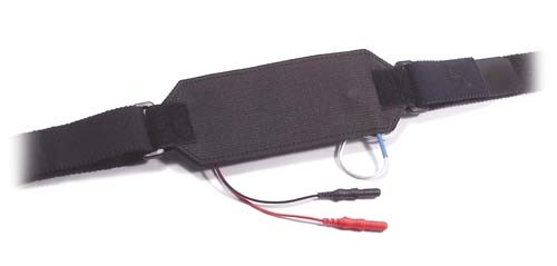 Respiratory Band Strap Black 25mm x 600mm