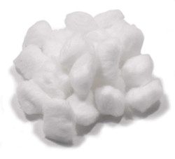 Skin Prep, Cotton Balls Medium  (200/bag)              