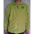 Lime Green fleece vest size L