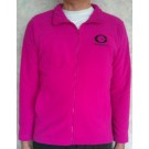 Fuchsia Pink fleece vest size L