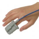 Adult silicone soft tip finger probe-oximeter-1m              