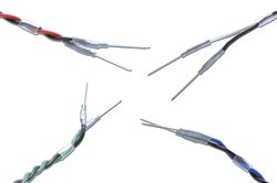 Neuroline Twisted Pair Subdermal Needle Electrodes 25 Pairs/Box 12mm x 27G 100cm (40") Leadwire             