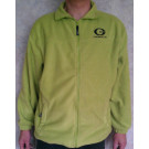 Lime Green fleece vest size S