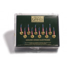 Grass Gold-cup Electrodes 60" Touchproof FE5GH - 10pk              